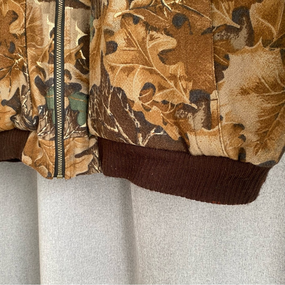 Vintage Men's Woolrich Camo Bomber Jacket 3XL - Picture 3 of 10